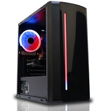 Gaming PC i7 Quad 64GB RAM 1TB SSD HDD Win11 WiFi RTX 5060 3060 RGB Fast PC lot