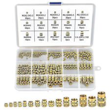300Pcs M2-M6 Brass Knurled Nut