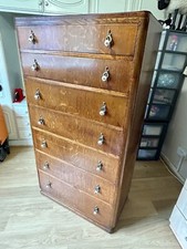 Art Deco Seven Drawer Tall boy