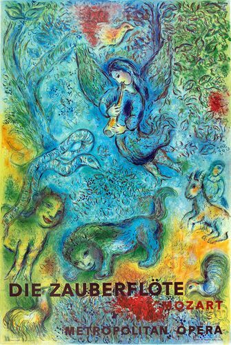 Vintage mozart the magic flute - mozart,