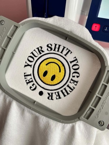 Embroidered get your t - ‘get, sh*t