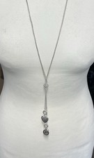 Bibi Bijoux Silver Tone Lariat