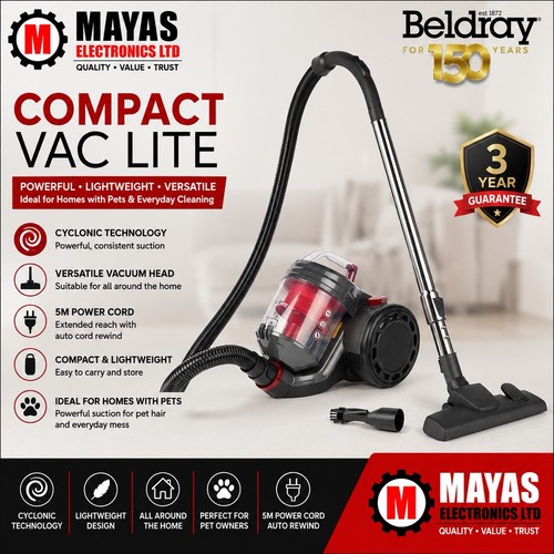 Beldray cylinder vacuum - beldray,