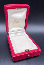 Vintage Red Tooled Leather