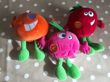 Vintage Nestlé Munch Bunch Soft Toys All Make A Noise When Moved Up And Down