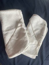 2 Unisex Cream Hooded Baby Towels