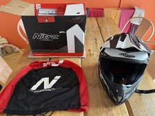 Nitro MX620 Podium Black/White Satin Large