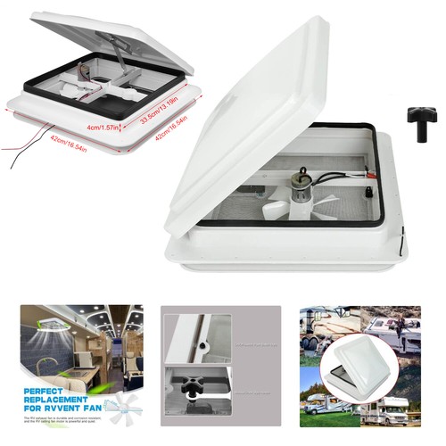Roof vent fan kit inch - fan, 14