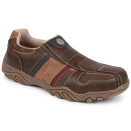 Pavers men brown leather - pavers, men's