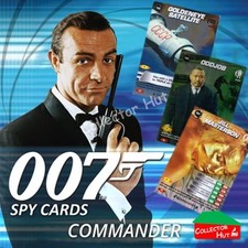 James Bond 007 Commander Spy Cards RARE, SUPER & ULTRA RARE R, SR, UR YOU CHOOSE