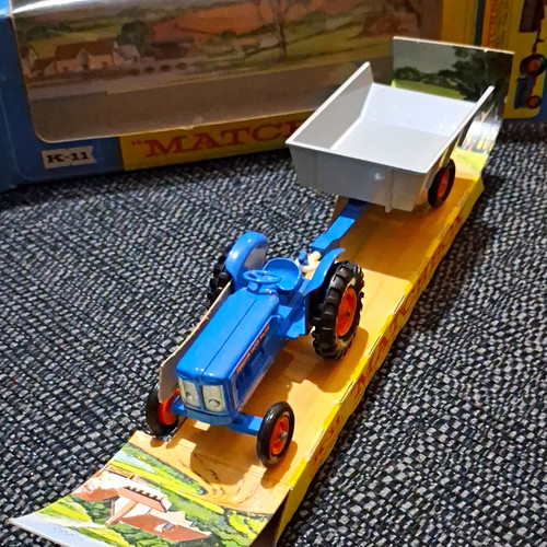 Matchbox kingsize fordson - matchbox, k-11