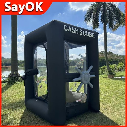 Inflatable cash cube - inflatable,