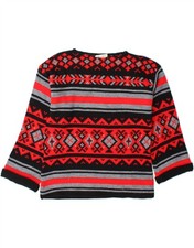VINTAGE Womens Boat Neck