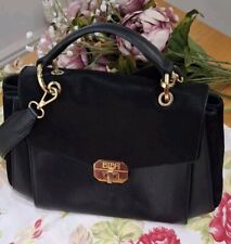 BIBA black leather suede