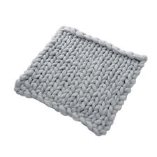 Large Soft Chunky Knitted Blanket Thick Yarn Bulky Knit Throw Sofa Bed Blankets