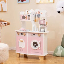 Wooden Kids Kitchen Playset