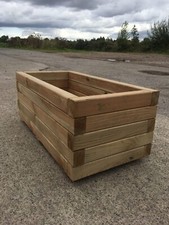 Simply Wood Tanalised Pressure Treated Trough Planter – LARGE – SALE