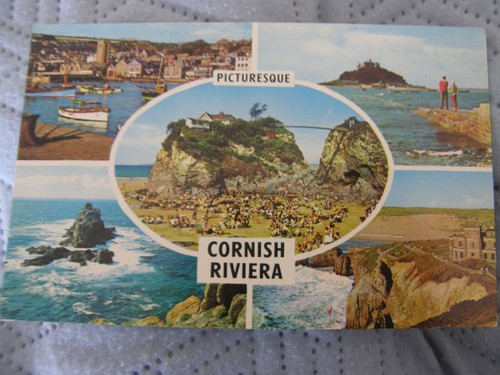 Postcard picturesque cornish - picturesque,
