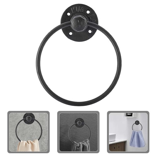 Industrial wrought iron towel - wrought,