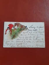 ANTIQUE POSTCARD  RAPHAEL TUCK 1903