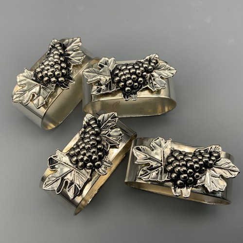 Grapes napkin rings - grapes,