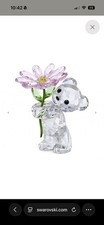 Swarovski Kris Bear a Daisy for You Crystal