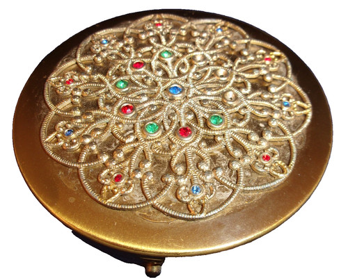 Vintage gold tone - vintage, marcasite