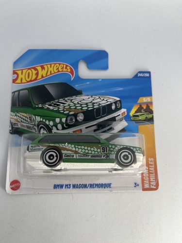 Hot wheels bmw wagon green - m3,