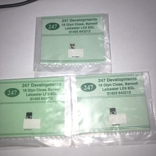 4mm Set Of 3 Etched Shed