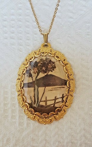 Pendant necklace dried - pendant,
