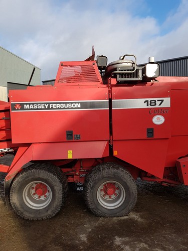 Massey ferguson 187 baler - ferguson,