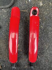 VW Golf Mk 5 Tornado Red Exterior Door Handles X 2 Paint Code LD3Y Drivers Side 