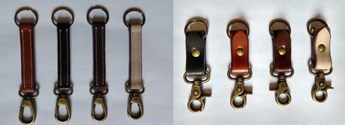 Leather keyring keys - leather, keyring*keys