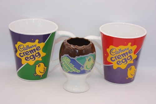 Vintage cadbury creme egg mug - creme,