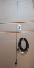 LOW BAND 81.2575 mhz  BODY MOUNT ANTENNA & HINGED WHIP  with  PL259 Plug