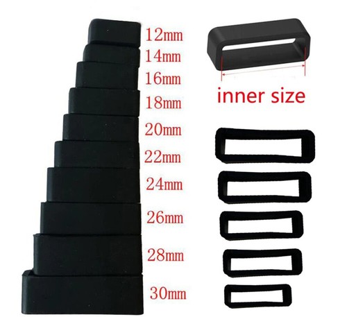 Black silicone watch - 4,