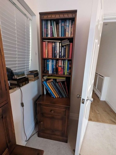 Ercol wooden bookcase - ercol,