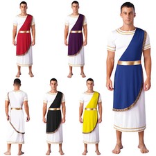 Men's Ancient Greek Roman Spartan Halloween Cosplay Costume Party Fancy Dress Up