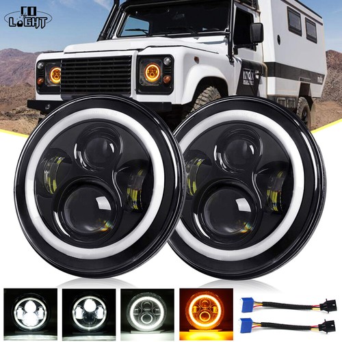 Pair led headlights e - led,