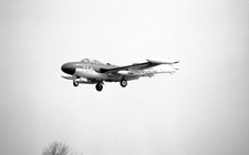 ADS, Sea Venom FAW.22, WW296 '734' at Yeovilton, 14 Apr 1970 - Original B&W neg