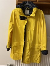Yellow Rain Mac Jacket Size