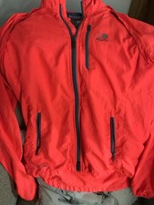 Karrimor Run Coral orange Lightweight gilet  and Jacket Size 12 Zip off sleeves