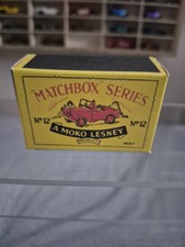 MATCHBOX MOKO LESNEY NO 12B REPRO BOX  LANDROVER