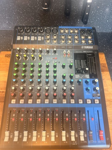 Yamaha mg12xu mixer - yamaha, mixing