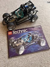 Lego Technic 8428 Turbo Command Instructions Included (2 missing pieces)