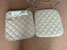 Two ikea Chair Pad cushion 38cm X 38cm Sitta For Dining Chair