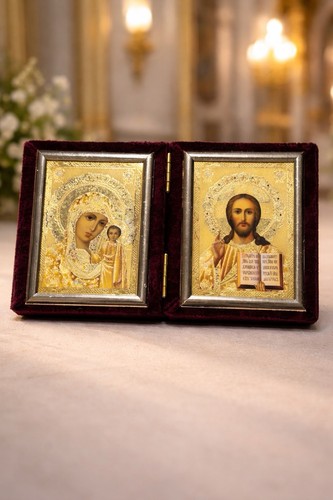 Handmade folding orthodox - handmade, icon