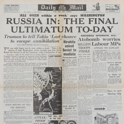 Vintage original daily mail - daily,