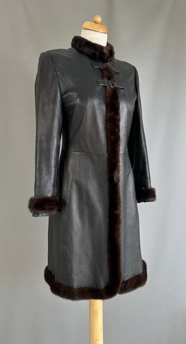 Vintage chinese black leather - chinese,