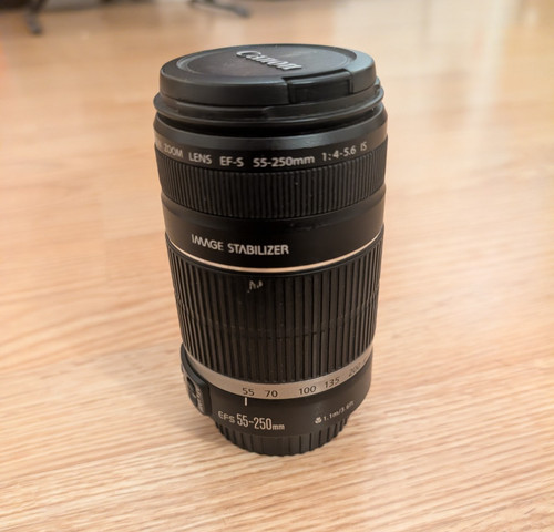 Canon 250mm f4 5 - 55-250mm, is